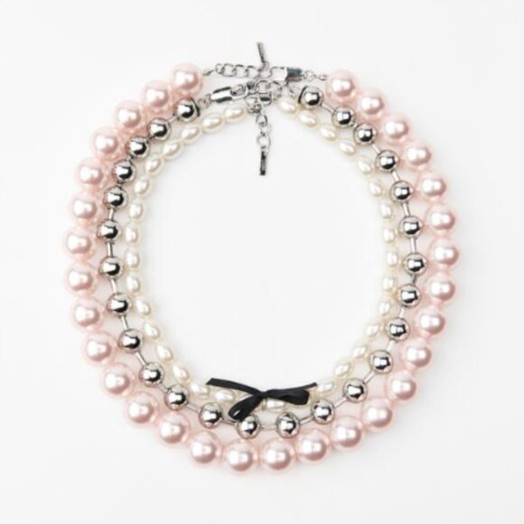 Zara 3 Pack Bead Necklaces - NWT - Picture 1 of 1